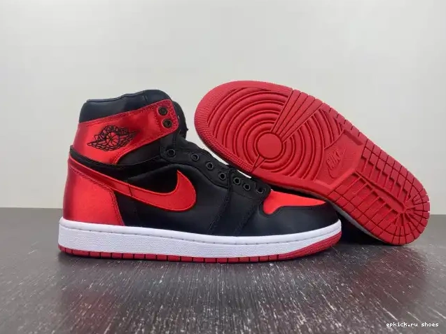 Cheap Jordan Air 1 Satin High FD4810-061 OG WMNS Bred 0430